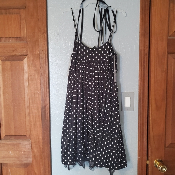 Black Polka-dot Dress - Picture 2 of 2